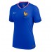 Maillot de foot France Domicile vêtements Femmes Europe 2024 Manches Courtes